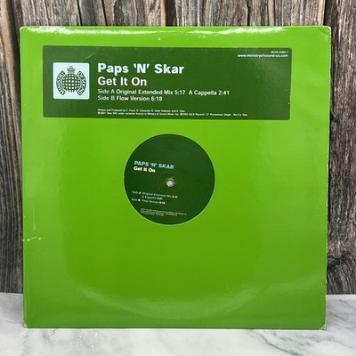Vintage Paps 'N' Skar Get It On 12'' Vinyl 2002 MCA Deep House Promo Record