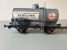 JCR O WAGON CITERNE SNCF "STELLINE" MONTE PEINT DECORE ET PATINE