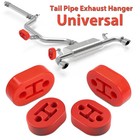 4 x Heavy Duty Upgraded Exhaust Hanger Support Bracket Rubber Mounting 2 Holes