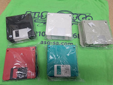 10 PACK - 3.5" Floppy Disks - DS,HD 1.44MB - NEW - VARIOUS MIXED COLORS