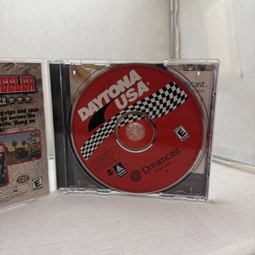 Daytona USA Sega Dreamcast Complete Tested Works CIB - CLEAN - W/REG CARD 