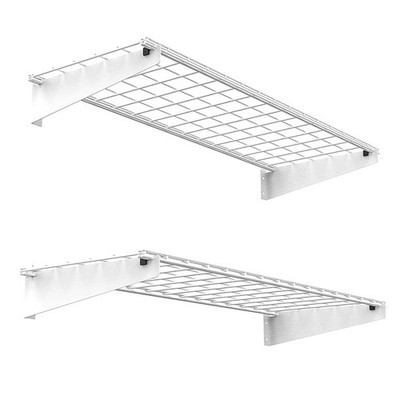 2-Pack 15x45 Heavy Duty Garage Wall Shelving 45-inch-by-15-inch Wall Mount Ga...