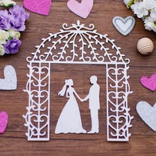 Wedding Couples Metal Die Cuts, Cutting Dies Cut Stencils... 