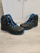 Base Protection B1001 Leather Safety Boots Grey/blue (8)
