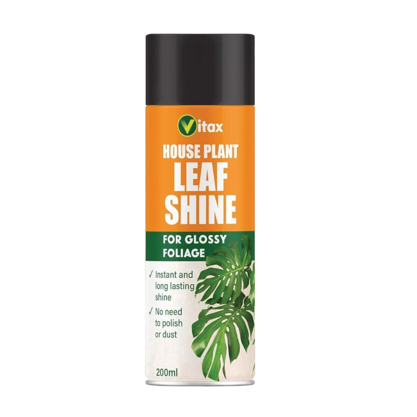Leaf Shine Spray 200ml Instant Long-Lasting Gloss for Indoor Houseplant Leaves