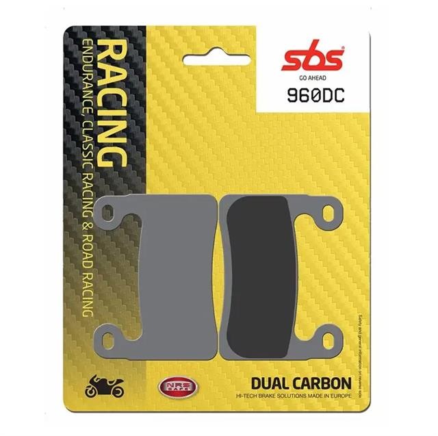BMW S1000R 2020-2024 Hayes Caliper SBS Dual Carbon Front Race Brake Pads Set 960 - Image 5
