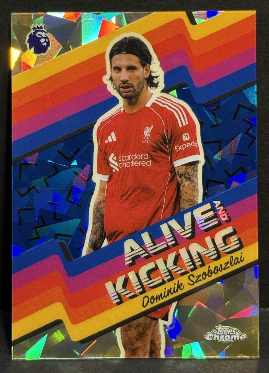 Liverpool ソボスライ　XL 2026 Topps Chrome Sapphire Edition Liverpool Dominik Szoboszlai