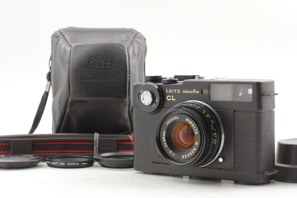 Leitz Minolta CL ＋ M-Rokkor 40mm f2 セット Leitz Minolta CL ＆ M-Rokkor 40mm f2.0 をお迎えした話、と