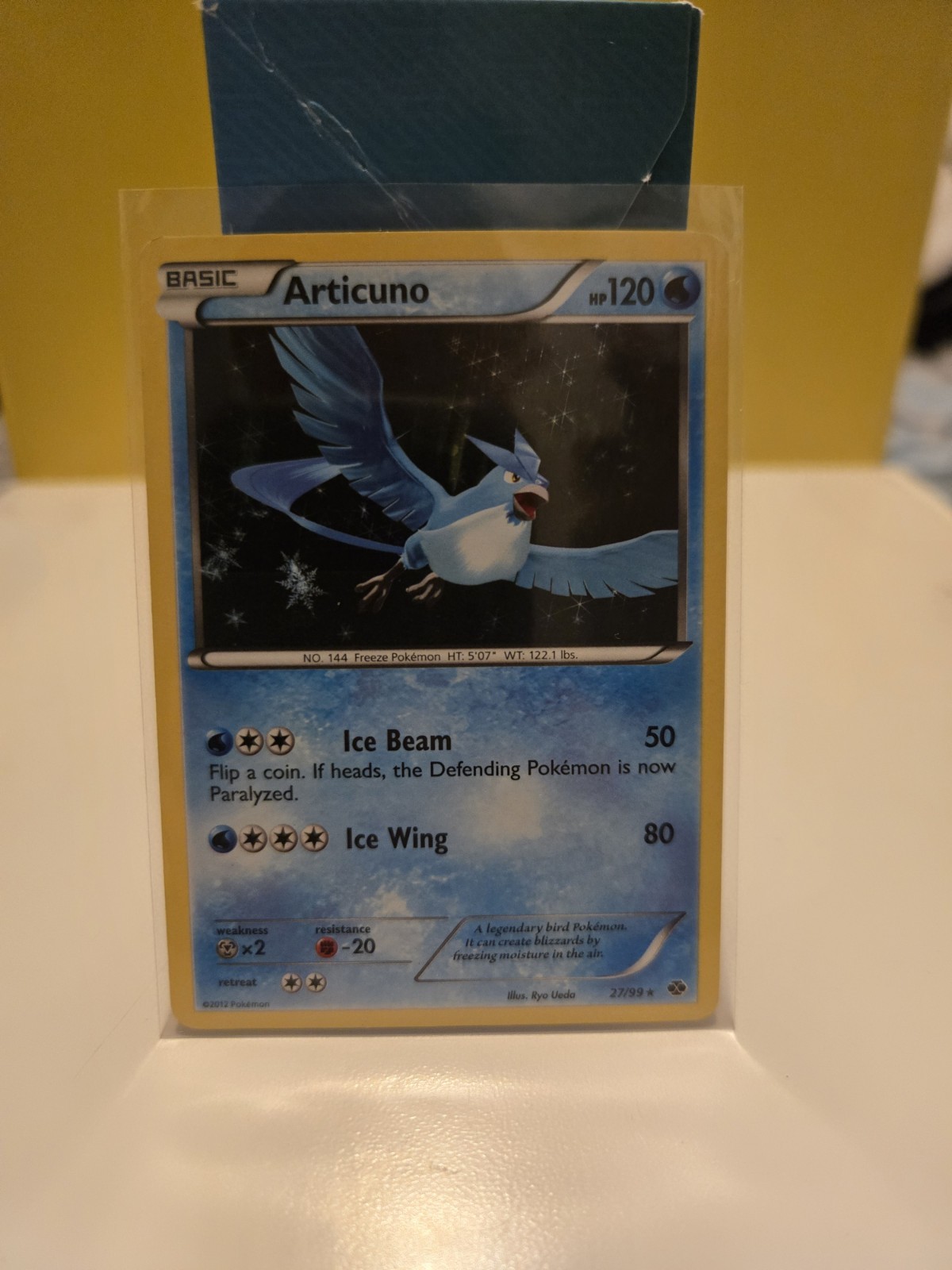Articuno 27/99 Next Destinies Holo Rare Pokemon Card TCG NM
