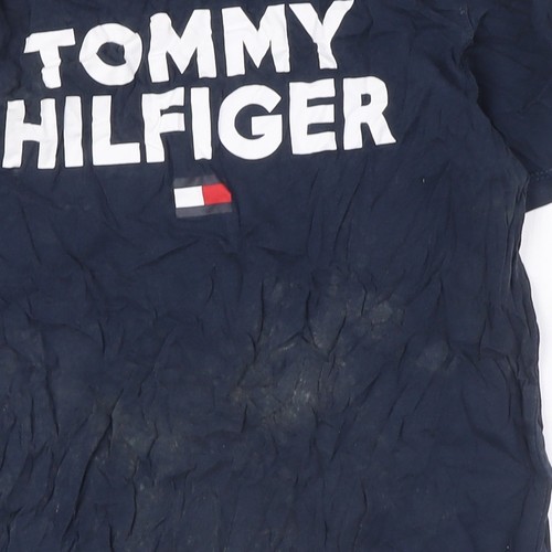 Tommy Hilfiger Boys Blue Graphic T-Shirt 13-14Y - Picture 12 of 12