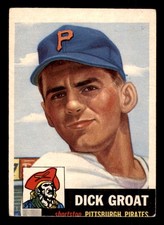 1953 Topps - Dick Groat #154 VG *v2