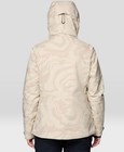 Mountain Hardwear Powder Maven Women Winter Parka Fossil Rockstrata Print - Sz M — photo 2