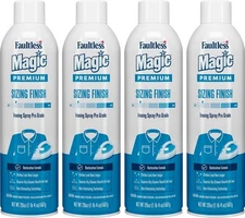 Magic Sizing Ironing Spray, Fresh Clean Scent for Easy Ironing Pack of 4