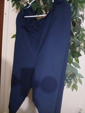 Worthington Woman Women's Navy Blue Solid Polyester Spandex Pants Plus Size 24W