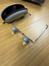 Designs For Vision Bioptic Telescopic Low Vision Glasses Loupes OG-077DB w/ Case