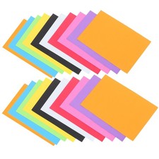 20 Pcs Crafting Foam Sheet Paper with Adhesive Backing Sponge Art