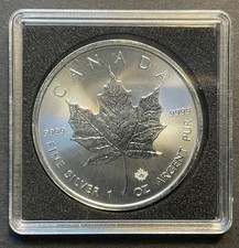 2021 1 Oz Canadian Silver Maple Leaf Coin
