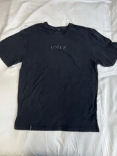 TLF Take Life Further Mens Black Short Sleeve Pullover T-Shirt Size XL