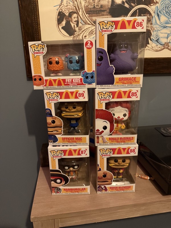 Funko Pop! Ad Icons: Vinyl: McDonald's Lot of six 