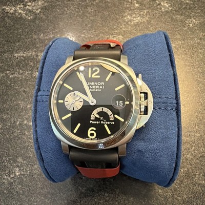 Panerai Luminor Automatic 40mm Black Dial Rubber Strap PAM00125