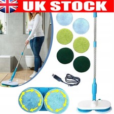 Electric Cordless Floor Cleaner Scrubber Polisher Mop Kit Floor Washing Machine