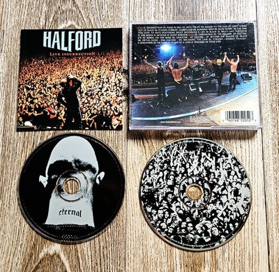 HALFORD   LIVE INSURRECTION - 2001 - 2CD   U.S. PRESS   Judas Priest Fight Saxon