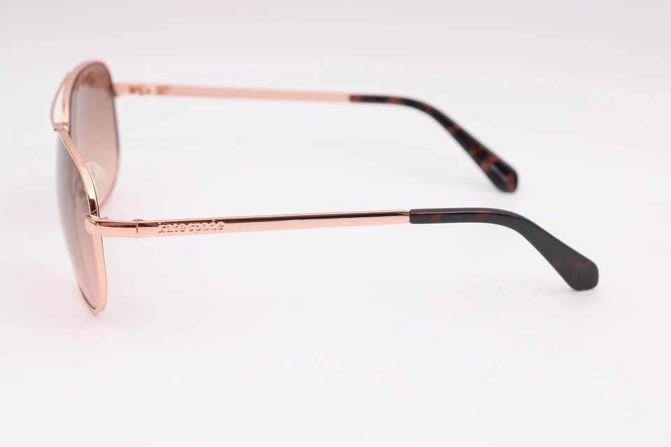 Kate Spade Emmaline/S 玫瑰金/玫瑰飞行员太阳镜 58-14-140 — 第 3/4 张图片