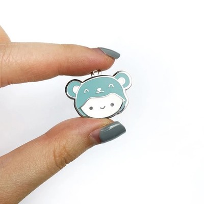 RAR - The Coffee MonsterzCo - Eisbär One5ie Silber Charm