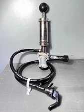 Heavy Duty Banner Equipment Beer Keg Tap  w/ Pump & Handle - Tested & Working