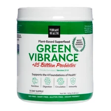 Green Vibrance, Vegan Superfood Powder, 15 Servings