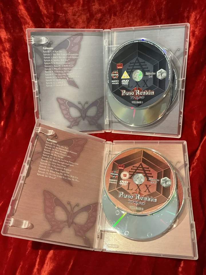 BUSO RENKIN COMPLETE SERIES UNCUT ANIME DVD BOX SET USA SHONEN JUMP LIKE NEW!!! - Image 4 of 4