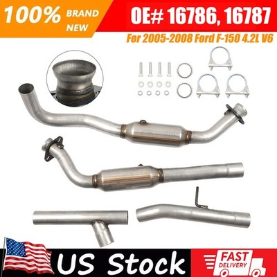 Catalytic Converters Both Side for Ford F150 F-150 2005 2006 2007 2008 4.2L V6