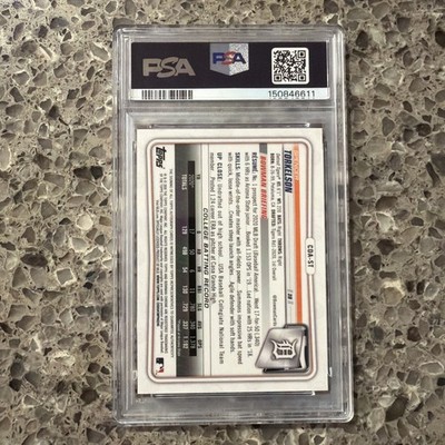 2020 Bowman Draft Spencer Torkelson Chrome Auto Sparkle Refractor