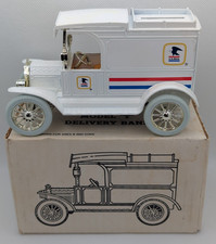 Ertl Coin Bank - U.S. Mail 9532 1913 Model "T" Delivery 1989 Die-Cast 1:25