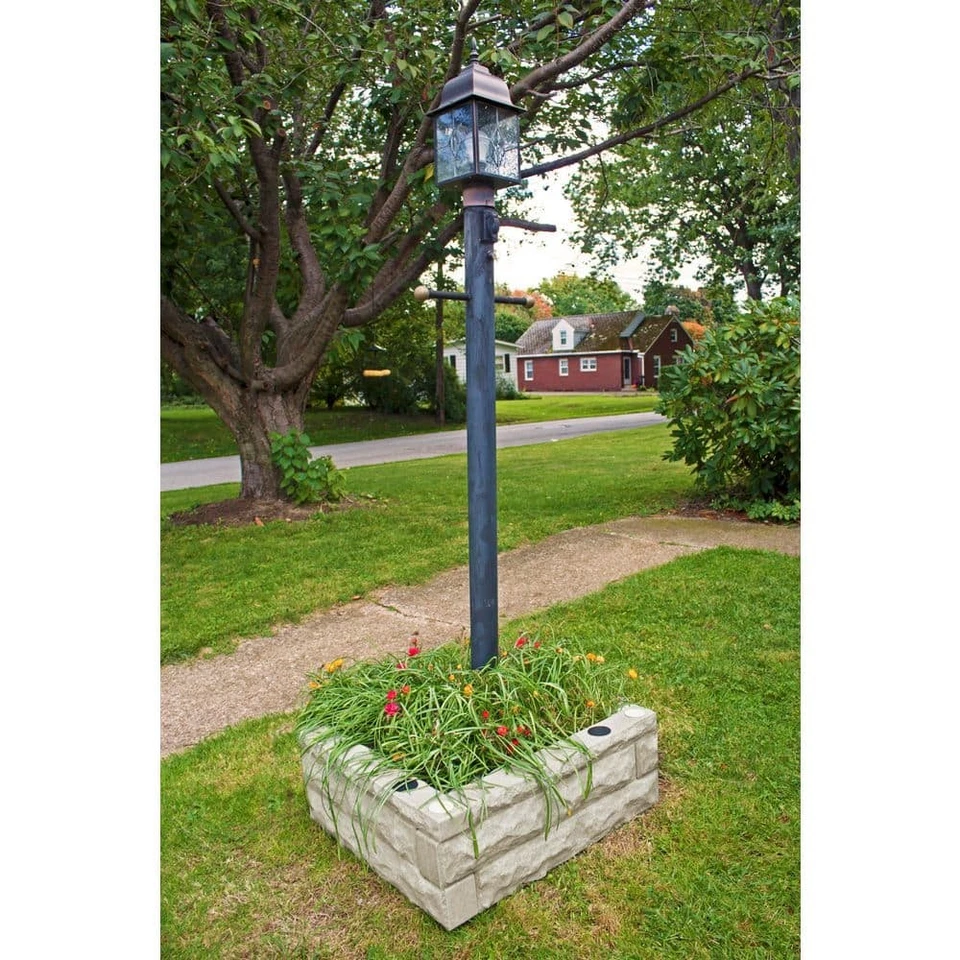 Pared de borde de paisaje Good Ideas 2 pies Garden Wizard polietileno en piedra arenisca Foto 3 de 4