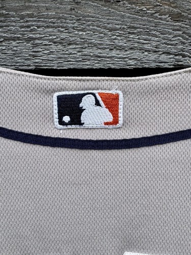 Maglia grigia Majestic Detroit Tigers Prince Fielder #28 taglia 52 base cool - Foto 9 di 19