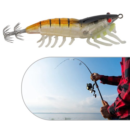 Cebo para calamares de colores brillantes para mejorar los resultados de pesca en lagos y embalses - Imagen 15 de 82