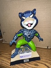 KANE COUNTY COUGARS MASCOT OZZIE BOBBLEHEAD NOTHWESTERN PROMO STADIUM GIVEAWAY