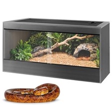 50 Gallon Reptile Enclosure, 36x18x18 Reptile Tank Terrarium 36x18x18 inch