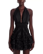 LoveShackFancy Quintelle Ruffle Mini Dress  Size:XL   $495 NWT