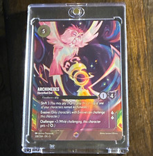 Disney Lorcana Archimedes - Electrified Owl 208/204 Common Foil Azurite Sea