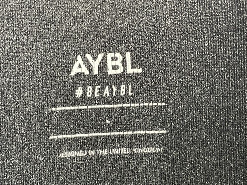 AYBL Womens L Gray Workout Pants Leggings #8EAYBL EAYBL Elastic Waist Stretch - Picture 3 of 9