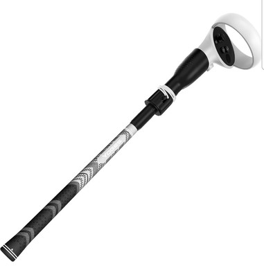 VR Golf Club Handle Fit with Oculus Quest 2 Virtual Reality
