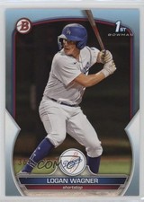 2023 Bowman Prospects Sky Blue 368/499 Logan Wagner #BP-36 16el