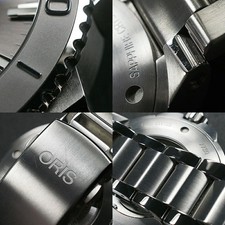 Oris Aquis Date Relief 01 733 7730 4153-07 8 24 05PEB Used Watch 8