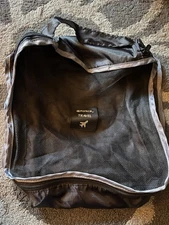 GForce Black Mesh Travel Bag