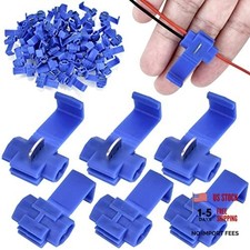 AccEncyc 60Pcs Solderless Quick Splice Wire Connectors 18-14 AWG Splice