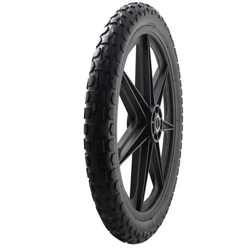 Marathon 92010 Flat Free 20inch Replacement Tire Assembly for Rubbermaid Big Whe - Afbeelding 1 van 5