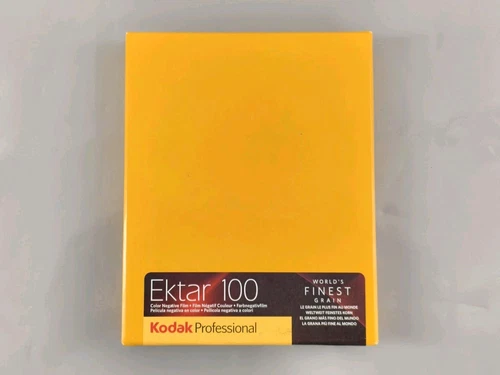 Kodak Ektar 100 4x5 Large Format 10 Sheets Box expired film