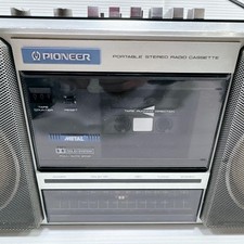 Pioneer SK-350 Bubble Radio Cassette Player Dolby Noise Reduction Used Working